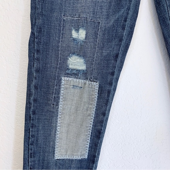 Treasure & Bond Distressed Patch Jeans - Picture 6 of 6